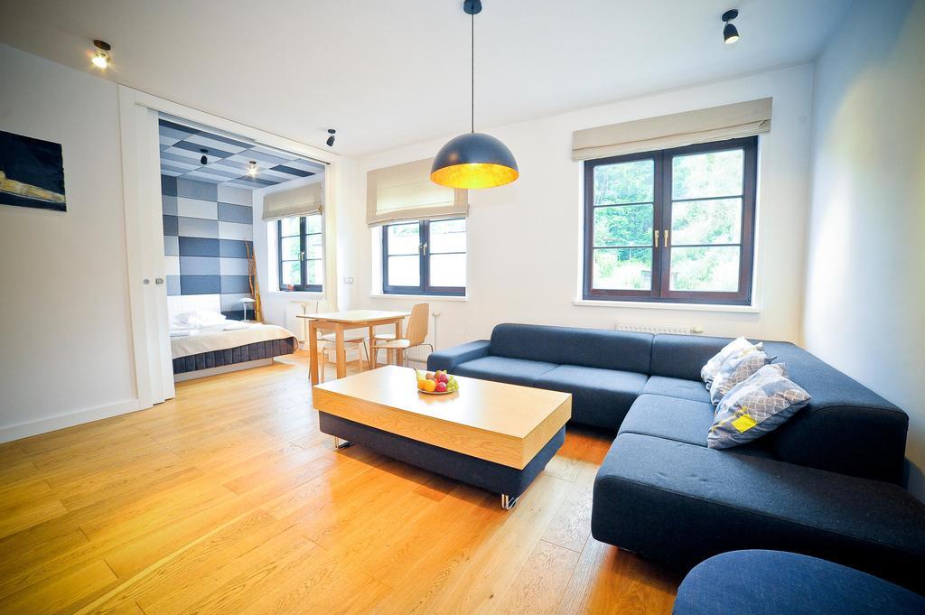 Kolibki Apartment - Hav Aparts กดิเนีย ภายนอก รูปภาพ